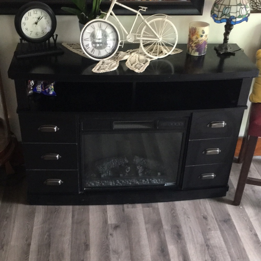 Fireplace with remote